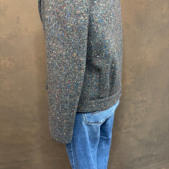 Dalton Tweed Wool Blazer Women’s Size 10 USA Made Speckled Vintage Classic - Picture 11 of 15